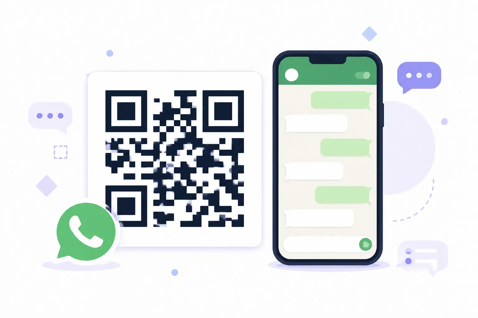 Side-by-side comparison of the best free QR code generators on laptop and phone screens